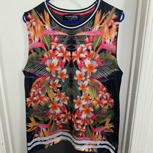 Floral jersey